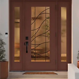 Briselle Glass Door Insert Impact