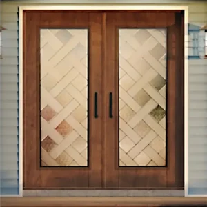 Margate Glass Door Insert Non Impact